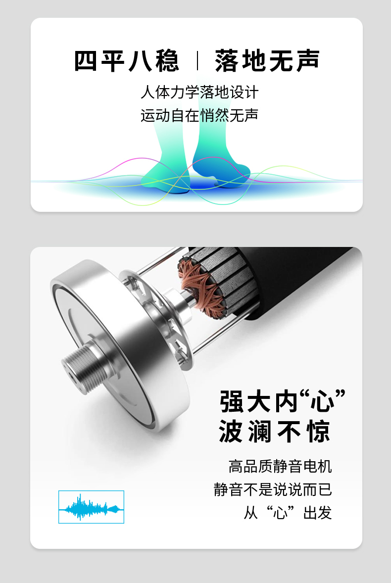 美国icon爱康家用静音减震跑步机室内折叠智能健身房专用机505CST(图7)