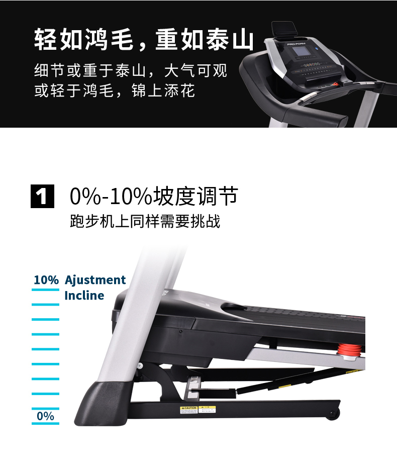 美国icon爱康家用静音减震跑步机室内折叠智能健身房专用机505CST(图15)