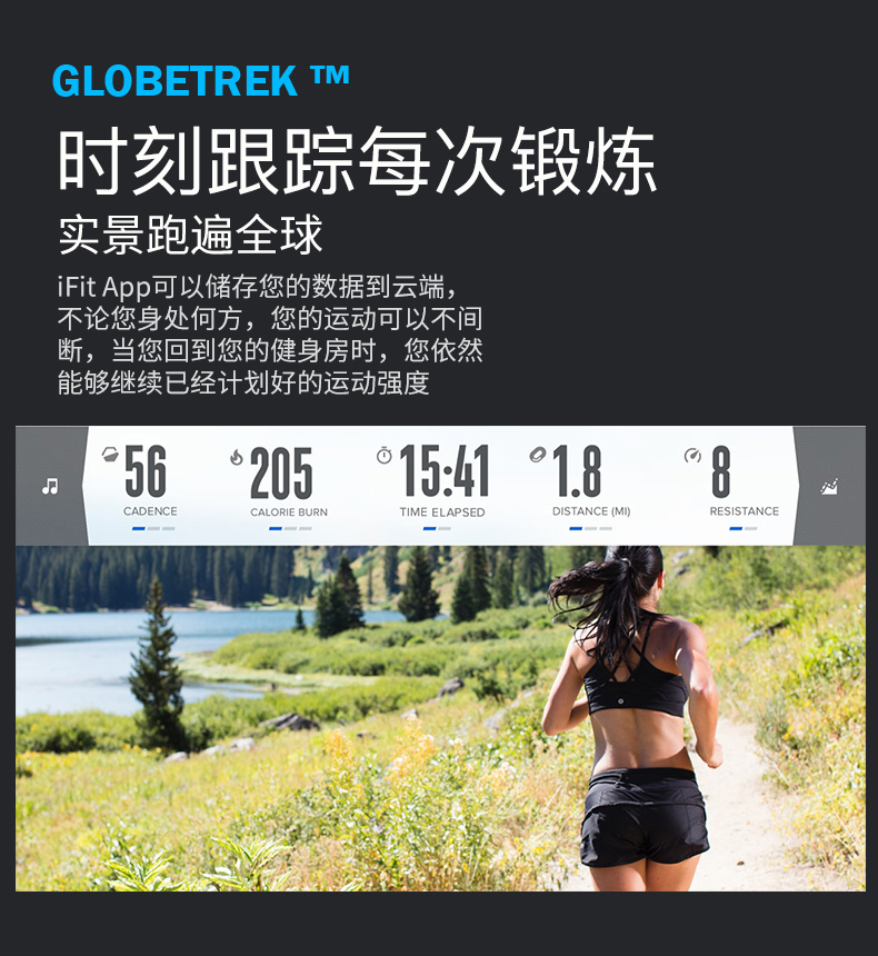 美国icon爱康家用智能多功能跑步机室内折叠运动健身器材105CST(图15)