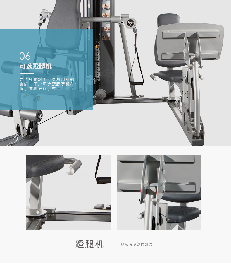 LifeFitness-力健绳动力量训练器综合型家用健身器材 G3 G3+脚蹬(图8)