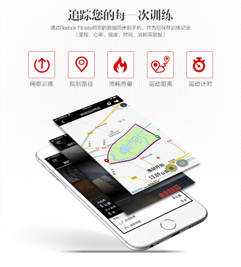 【锐步】英国品牌Reebok-锐步TT1.0跑步机家用电动折叠静音T系列(图20)