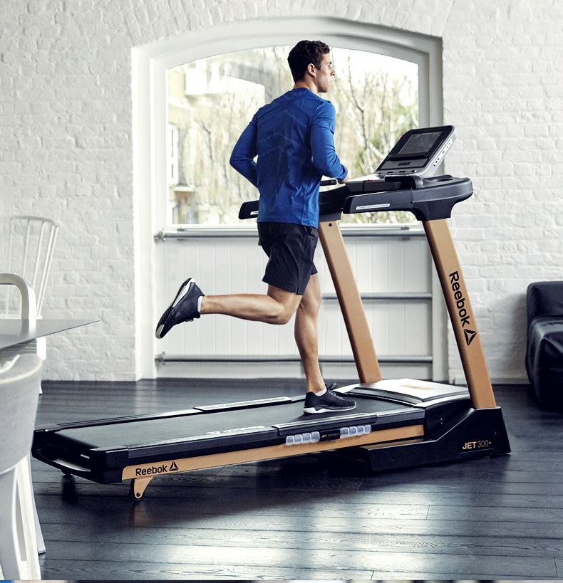 Reebok-锐步 JET300+跑步机家用款智能静音折叠健身房健身器材(图22)