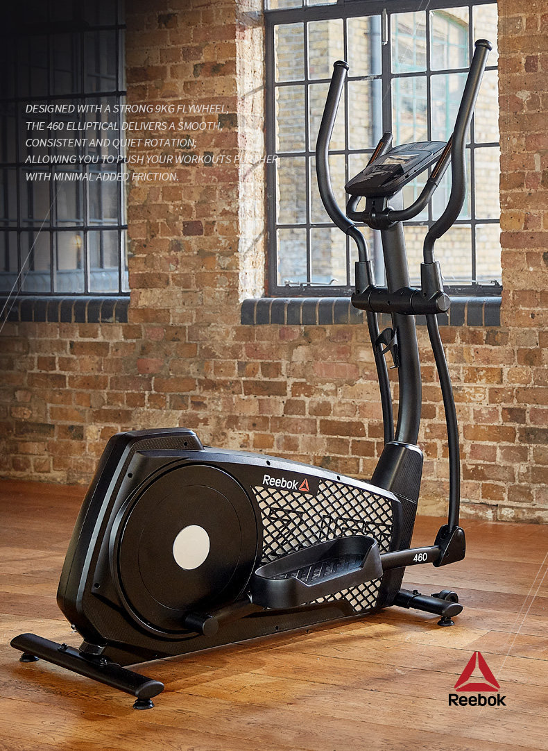 Reebok-锐步 ZJET460椭圆机家用健身器材静音室内小型太空漫步机(图20)