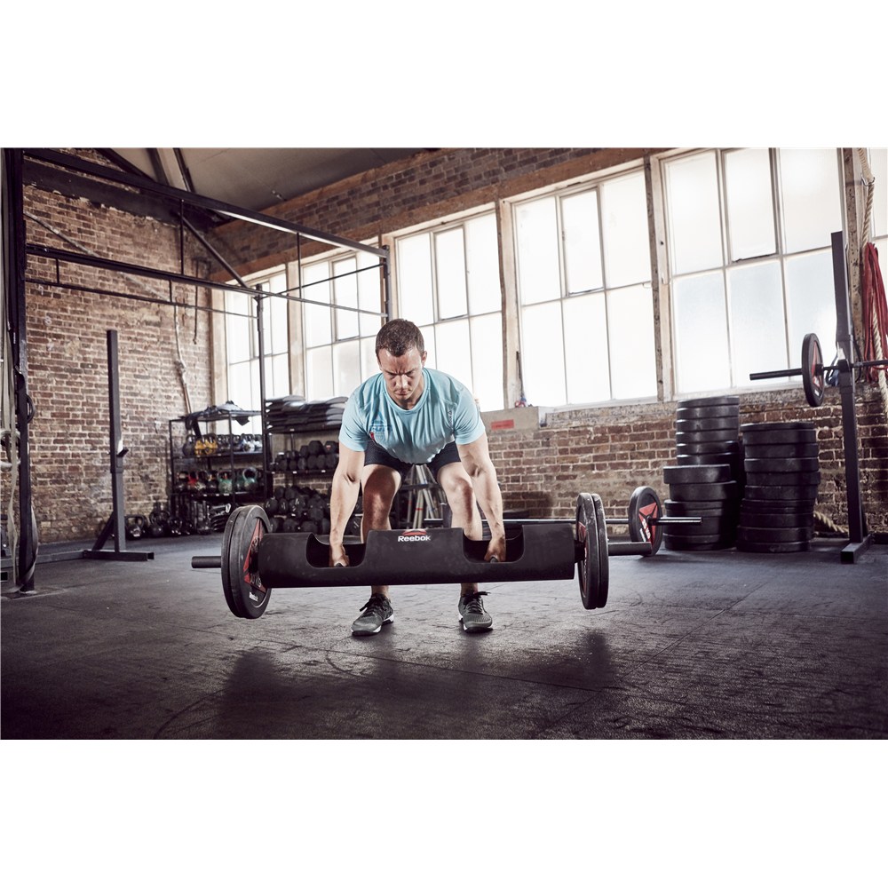 Reebok-锐步 杠铃家用健身男杠铃哑铃两用电镀杠铃深蹲多功能器材(图2)