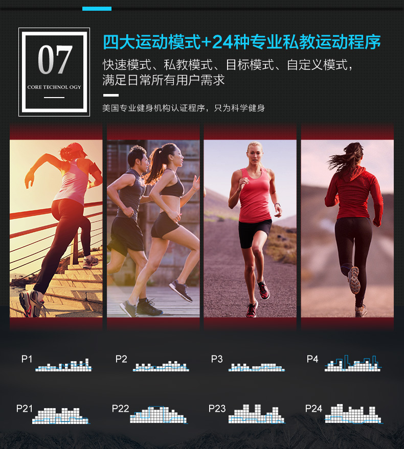 Reebok-锐步 ZR10跑步机家用款小型多功能可折叠智能减震健身器材(图9)