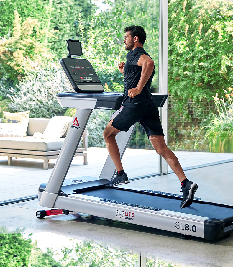 Reebok-锐步SL8.0跑步机家用款豪华智能静音轻商用健身房健身器材(图22)