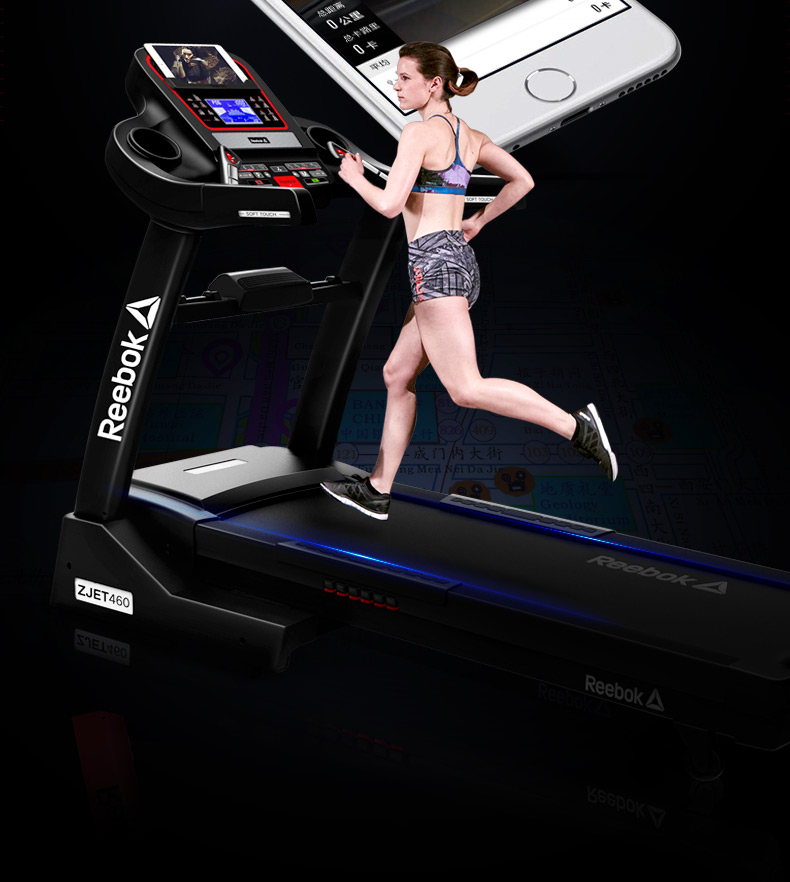 Reebok-锐步ZJET460跑步机家用款超静音折叠健身房器材(图24)