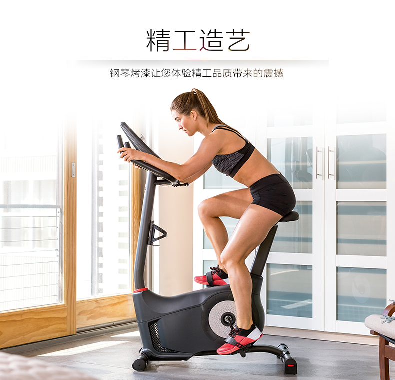 2-19112Q01T45I.jpg Schwinn十字星室内健身车动感单车家用运动自行车减肥跑步车静音(图5)