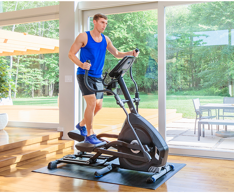 美国Nautilus诺德士椭圆机家用健身器材太空漫步机静音室内椭圆仪(图21)