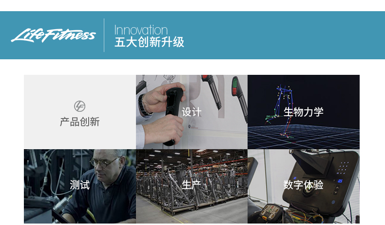 LifeFitness-力健椭圆机美国进口家用静音磁控椭圆仪FS6 FS6T 钛合金色(图11)