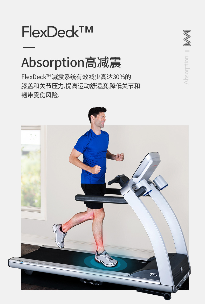 LifeFitness-力健进口跑步机健身器材家用多功能减脂减肥减震T5-HC(图6)