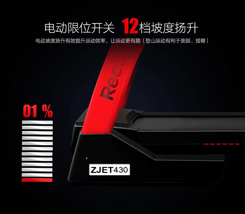 2-191216160T9623.gif Reebok/锐步ZJET430跑步机超静音可折叠减震电动健身器材(图16)