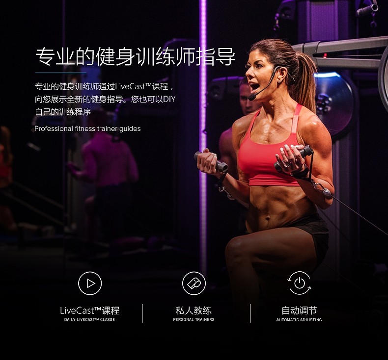 美国ICON爱康 智能综合训练器械多功能有氧力量家用健身器材【划时代】19916(图3)