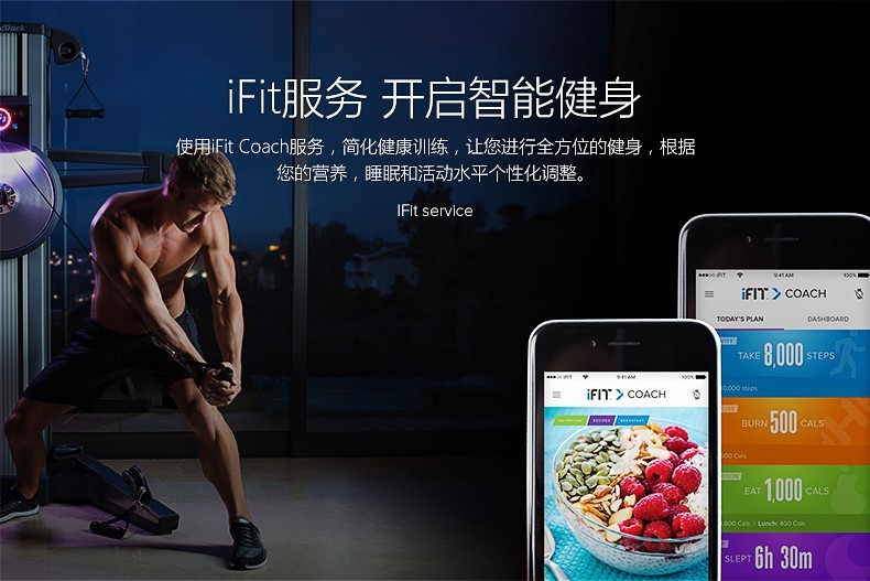 美国ICON爱康 智能综合训练器械多功能有氧力量家用健身器材【划时代】19916(图4)