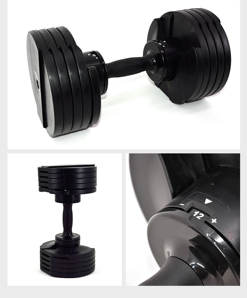 StairMaster美国班霸家庭健身专用可调节哑铃套装 Twist Lock(图10)